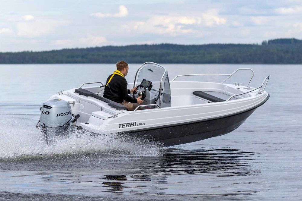 TERHI 480CC łódź wędkarska, motorówka > NOWOŚC 2026