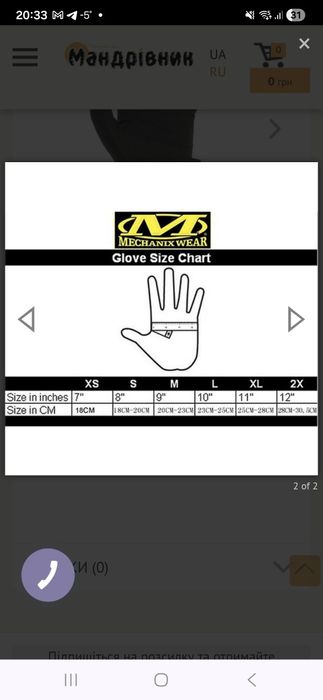 Перчатки тактичні рукавиці mechanix fastfit 0,5 розмір М
