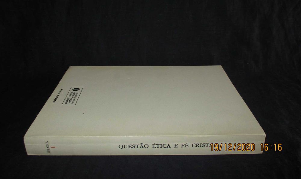 Livro Questão Ética e Fé Cristã I Verbo