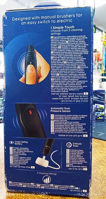 Szczoteczka Oral-B iO2 w kolorz czarnym, /777/