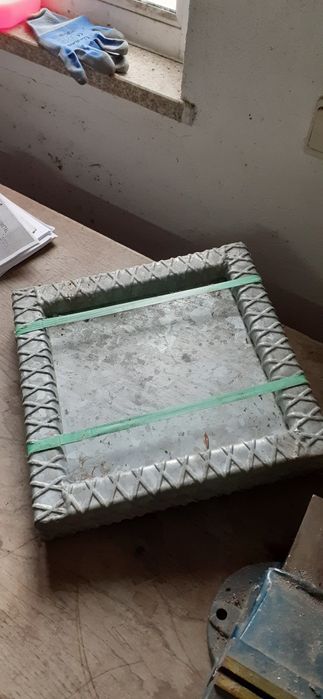 Tampa ferro para caixa de eletricidade ou esgoto