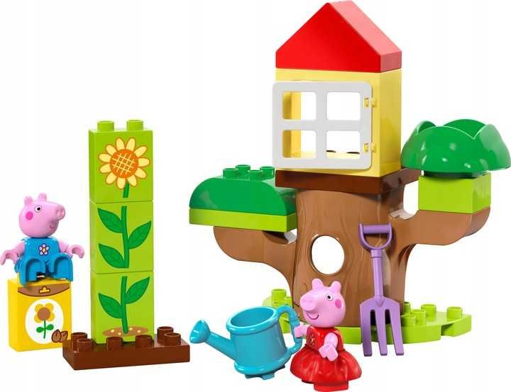 LEGO DUPLO 10431 Peppa Pig Ogród i Domek Na Drzewie Peppy Klocki*NOWE*