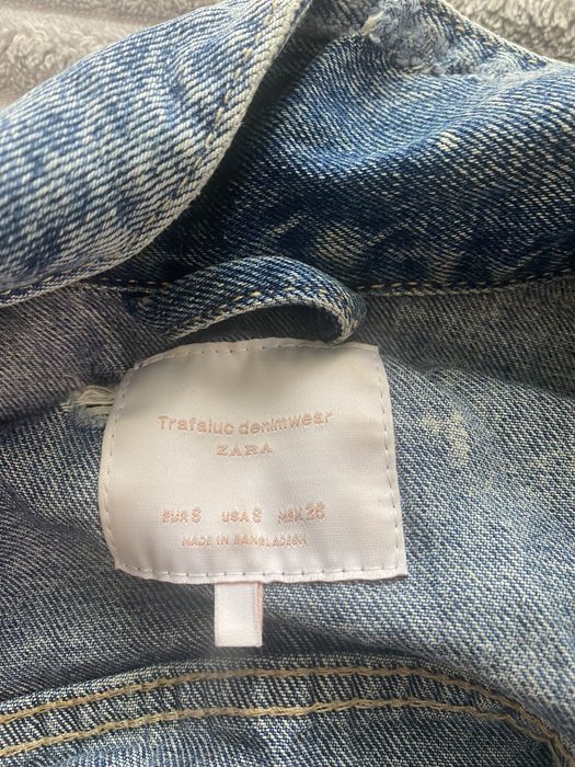 Джинсовка ZARA подовжена , розмір 26