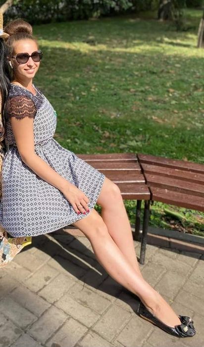 Летнее легкое платье Atmosphere. Размер M/L, 38, наш 44-46.