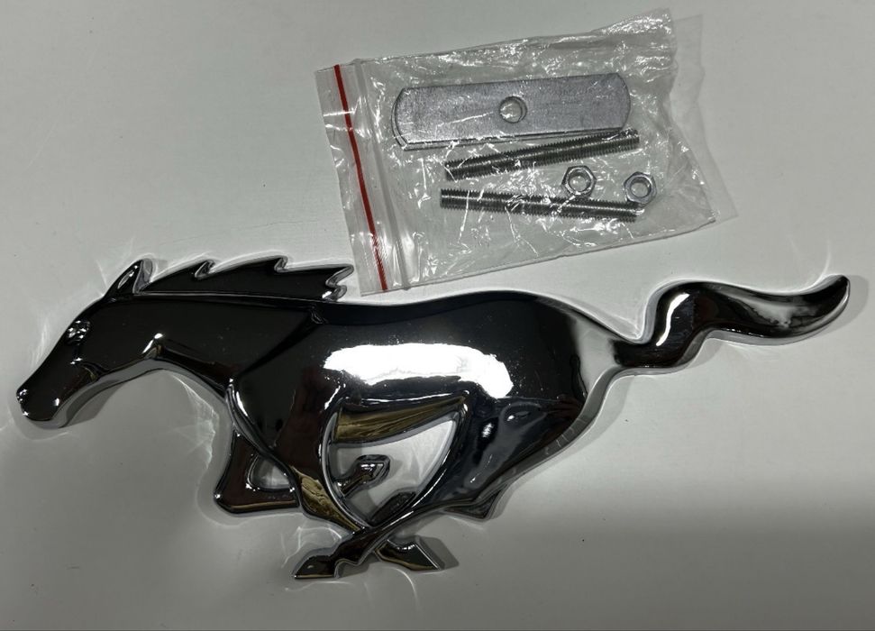 Ford mustang 2015+ emblemat logo na przedni zderzak grill