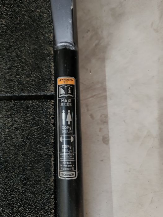 Rack musculação domyos