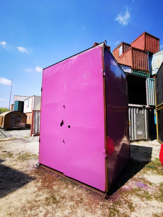 Гараж склад цельнометаллический размер 2.5х2.5х4м ДхШхВ Новый Доставка