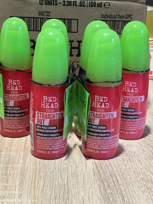 TIGI Bed Head Straighten Out вирівнююча сироватка для блиску волосся