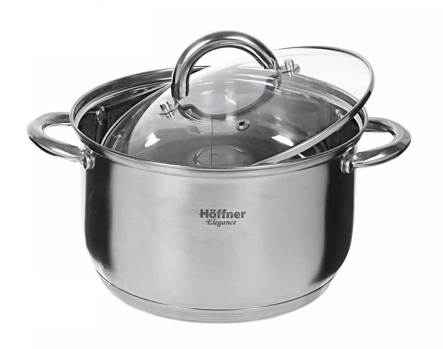 Komplet garnków stalowych Hoffner 12 ele. HF-4450