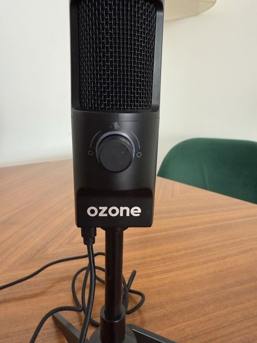 Microfone USB Ozone REC X50 com tripé (como novo)