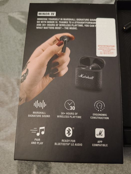Słuchawki Marshall minor 4