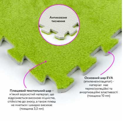 Декор. Покриття на підлогу. Модульне покриття. Пазлы. Покрытие на пол.