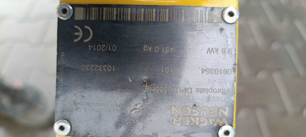Zagęszczarka WACKER NEUSON DPU 6555 He / 14r! / 6055 / 4545