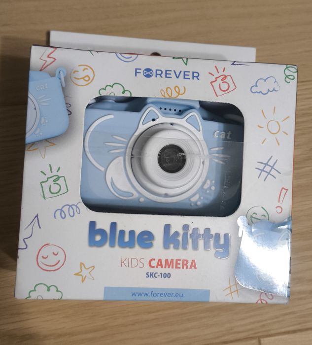 Aparat Fotograficzny FOREVER SKC-100 BLUE KITTY