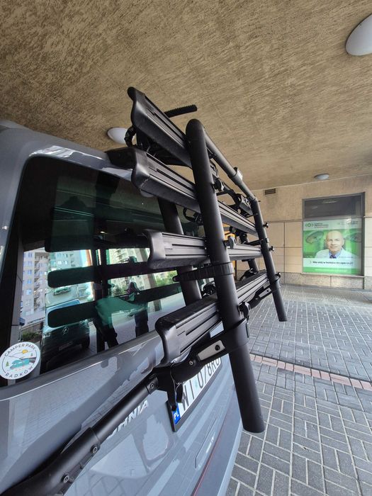 Thule bagażnik na klapę WanderWay VW + adapter na 4ty rower