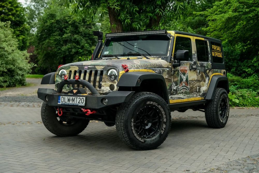 Jeep Wrangler Jeep Wrangler Unlimited RUBICON JKU 2.8 CRD Polift POLSKI SALON