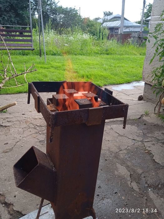 Піч ракета реактивна піч