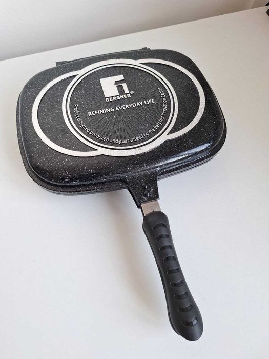 Bergner patelnia grillowa dwustronna