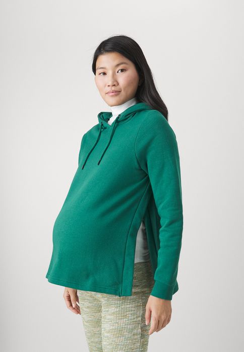 Bluza ciążowa zielona z kapturem Anna Field M