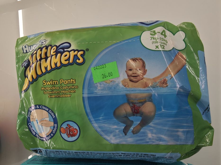 Pieluchy do pływania Pampers Splashers. i  Huggies Little Swimmers