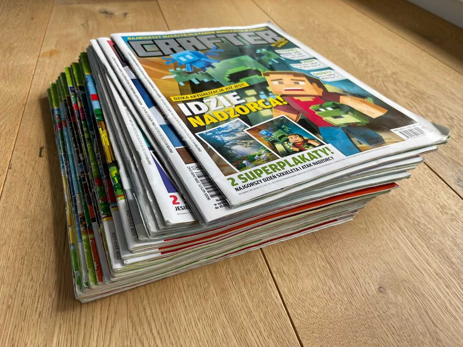 25 sztuk : Crafter i MyCraft gazetki Minecraft