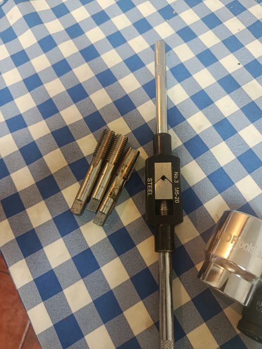 Kit de macho M16 e chave de caixa 36mm
