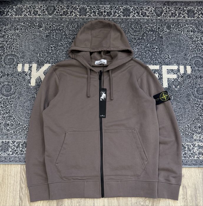 Кофта Zip hoodie stone island