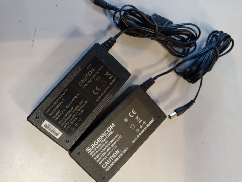 Zasilacz 12v 2A Sagemcom dekoder LED kamera zabawka router modem