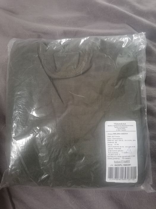 Bielizna termiczna Wojskowa MON.