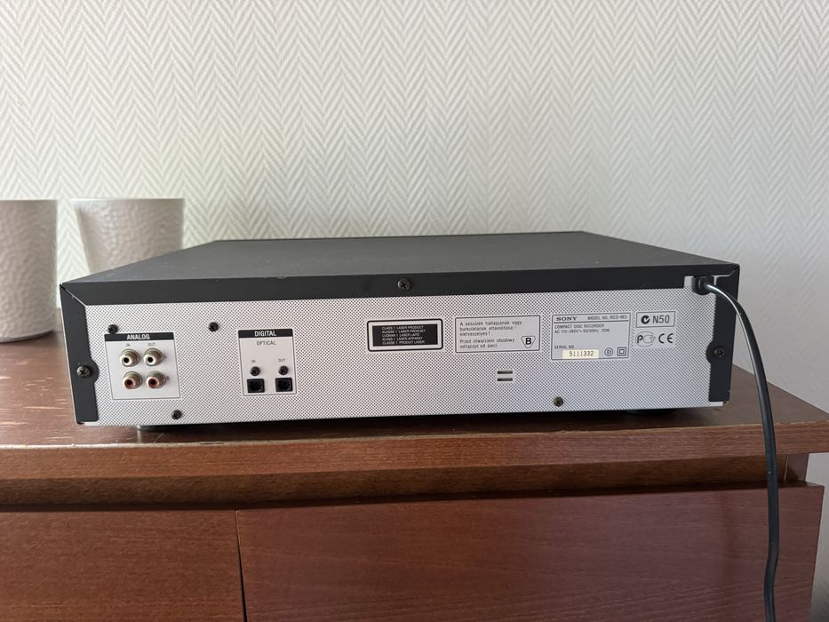 Nagrywarka odtwarzacz cd Sony RCD-W3