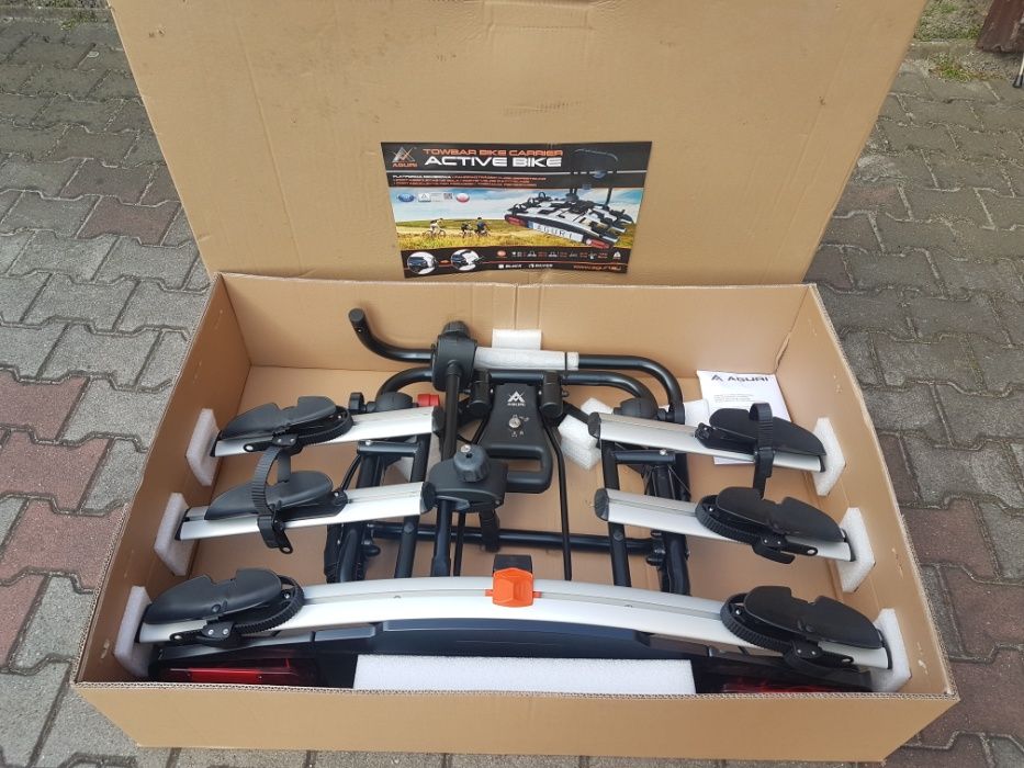 platforma uchwyt rowerowy bagaznik aguri active bike 3