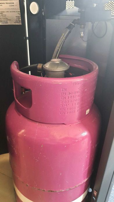 Aquecedor a gas hotspot com adaptador