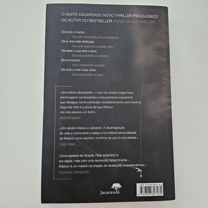 Livro "Segunda Vida"