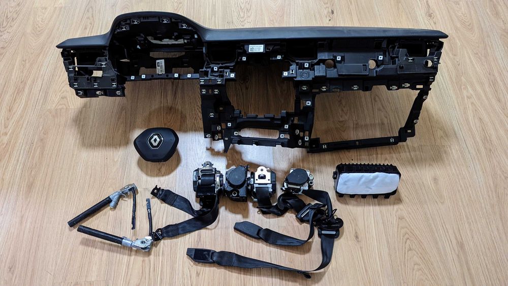 Conjunto Kit Airbags Tablier Renault Clio 5 Original