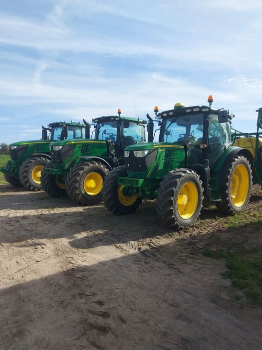 John Deere 6215R  John Deere Jd 6215R, 50 Km/H, Pneumatyka