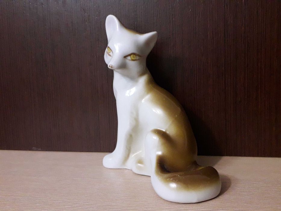 Статуэтка майская ночь. Керамічна статуетка Лисичка Полонне СССР.