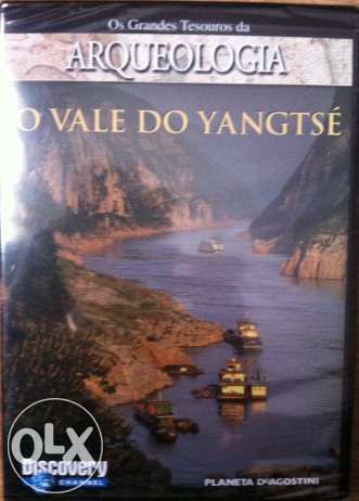 Lote de 18 Documentários Grandes Tesouros da arquelogia dvd