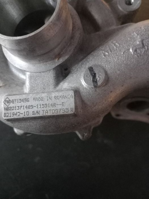 Turbo renault 1.6 dci
