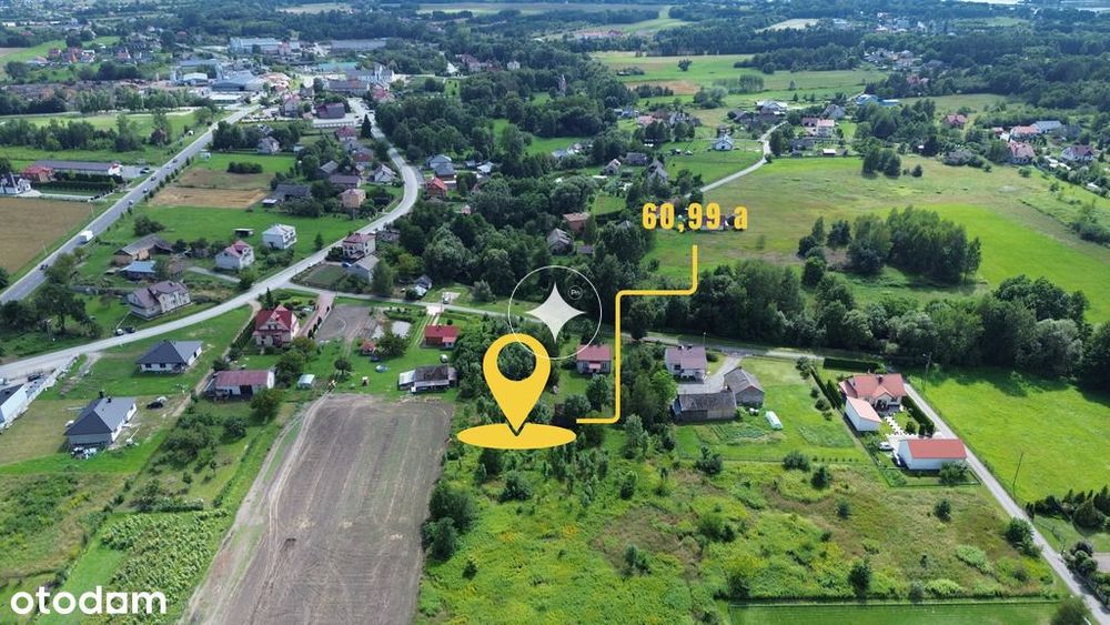 Działka Budowlana - Rytwiany! 6099 m²