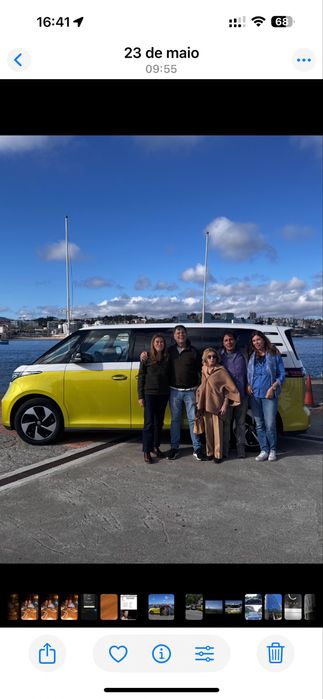 Aluguer VW ID Buzz (7 Pax) ao dia c/ Motorista