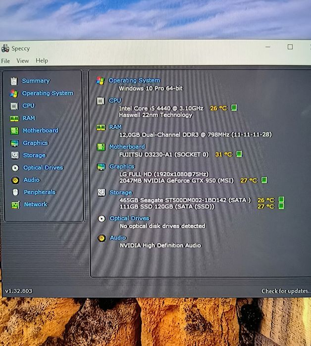 PC Gamer Core i5 4440 3,5ghz + GTX 950+ 12gb+ SSD/HD 620gb