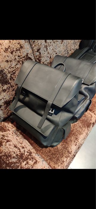 Mochila de Pele genuína