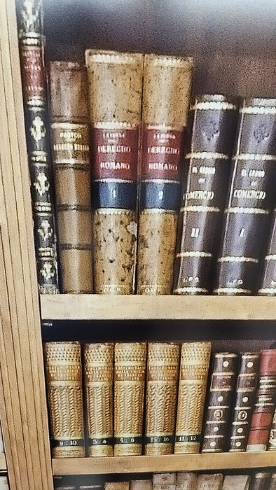 Mata magnetyczna na lodówkę 180*60 - wzór "regał z książkami"
