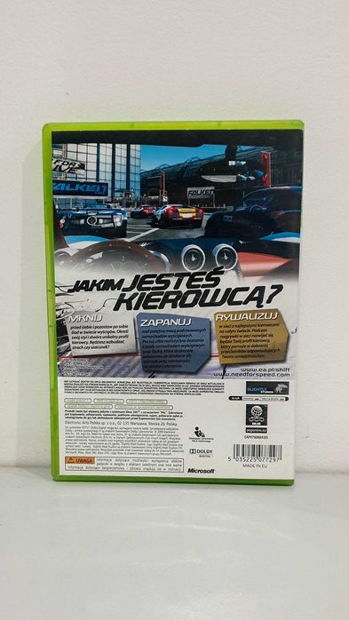 Gra NFS Need for Speed Shift Xbox 360 Wydanie PL Gra po Polsku