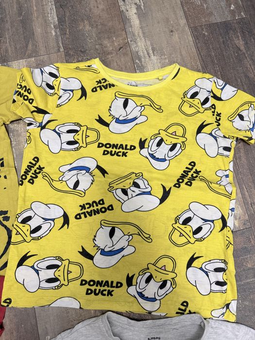 T-shirt zestaw r 128 cool club Marvel spiderman kaczor donald Lew Disney