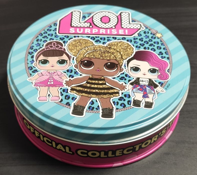 LOL SURPRISE! Caixa de metal com cartas