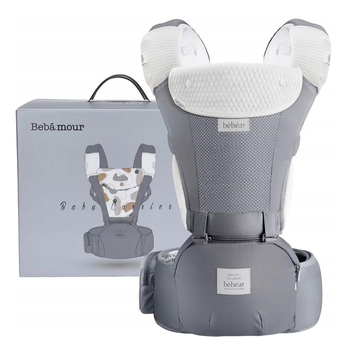 Nosidełko dla dzieci lekkie 0-36 M 6w1