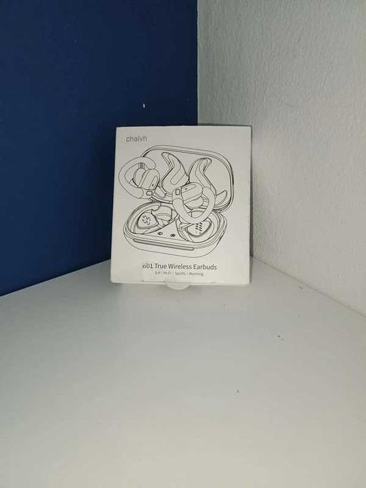 Słuchawki  bezprzewodowe z etui Chalvh Bluetooth 5.4 mikrofon IP7