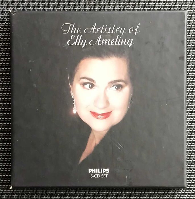 Elly Ameling -‎ The Artistry Of Elly Ameling - 5 CDs - Box Set - Rara