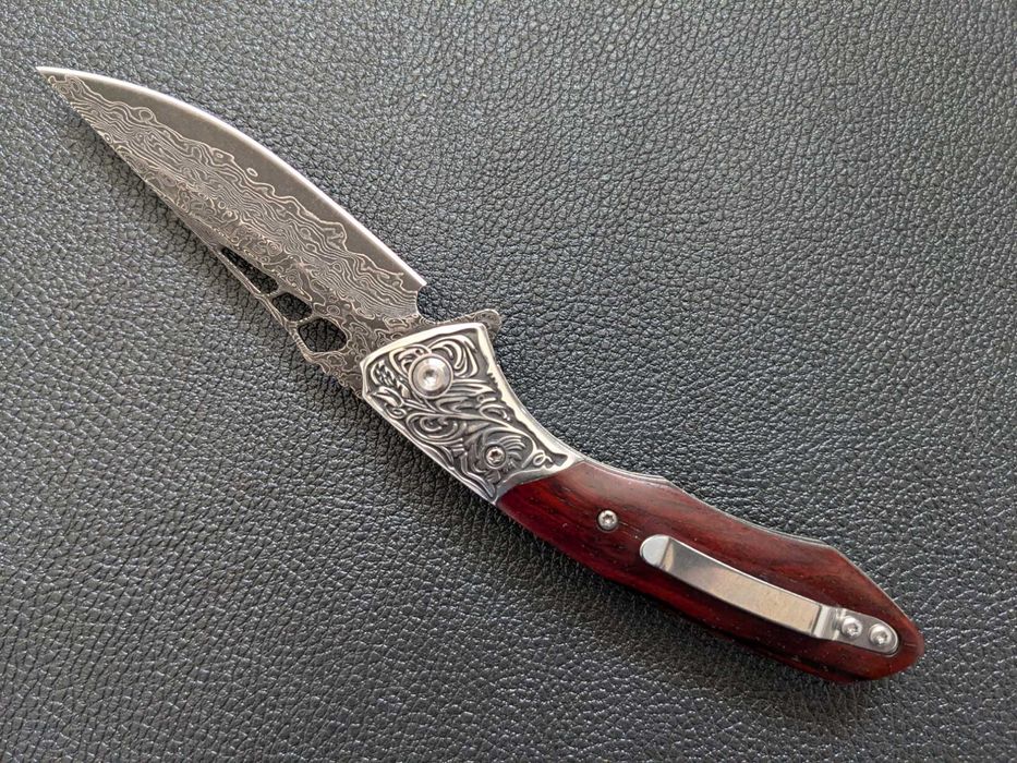 Ніж складний Дамаск. сталь VG10. нож складной флиппер